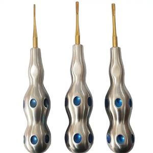 Dental Luxating Root Elevators Set 2mm,3mm,4mm <b>Plasma</b> Coated Teeth Extractive Instruments by VIDIFIVE INTERNATIONAL - Product Image 2
