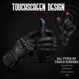 Gants de moto personnalisés OEM de haute qualité, gants de moto professionnels pour motards, gants de course en cuir à doigts entiers - Product Image 5