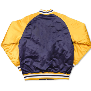 Blouson Bomber Réversible en Soie Satinée Unisexe GSU Premium, Col V Personnalisable par Sublimation, Veste Printemps Coupe-Vent - Product Image 6