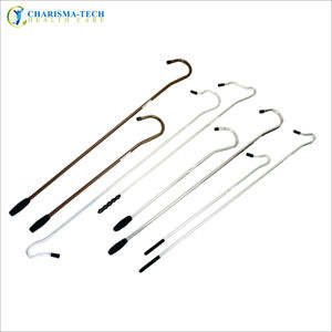 High Quality Renix <b>Chrome</b> Plated Stainless Steel Shepherds Crook Stick Manual Power Veterinary Examination - Product Image 2