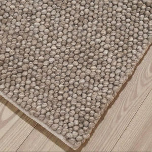 Alfombra Artesanal de Lana con Diseño Abstracto de Guijarros, Ecológica, Antideslizante, Tejido de Bucle Grueso, Delgada, Moderna, para Sala de Estar, Dormitorio, Bar, Viajes, Oración - Product Image 1