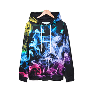 Sweat-shirt décontracté à manches longues pour homme Leidowei, motif camouflage, tissé, surdimensionné, écologique, avec poche - Product Image 1