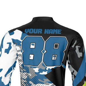 Apparel Riding Jerseys Customized Wholesale Promotional Logo Motocross Jersey Custom Racing Motocross Moto Jersey - Product Image 4