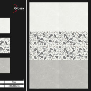 Serie de Azulejos de Porcelana Brillante de Diseño, 30X60CM, Material de Revestimiento de Gran Dimensión, Apto para Construcción Premium e Interiores - Product Image 1