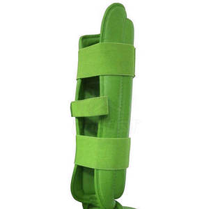 Protector de Espinilla de Karate de Cuero de Alta Calidad, Ligero, para Entrenamiento de Artes Marciales y Ejercicios Físicos - Product Image 4