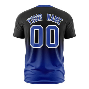 Custom Sublimated <b>Baseball</b> Jersey Men's Crew Neck Short Sleeve Moisture Wicking Team Name Gradient Color Sport Apparel - Product Image 2