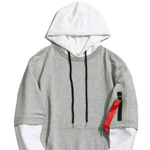 Sweat-shirt à capuche personnalisé pour homme en coton French Terry, pull décontracté avec poche, vêtement d'automne - Product Image 3