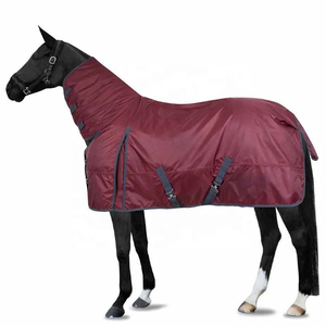 Couverture d'extérieur pour chevaux, de haute qualité, imperméable, respirante, en nylon ripstop, personnalisable - Product Image 6