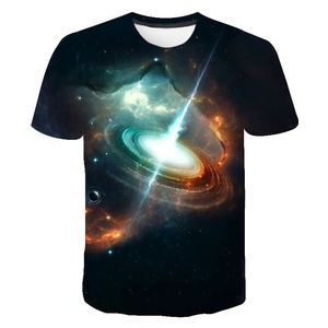 T-shirt de sport personnalisé pour homme, imprimé géométrique bleu, sublimation, polyester à séchage rapide, athlétique, gym, course à pied, entraînement, performance - Product Image 2