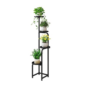 Trusted Manufacturer <b>Classic</b> Iron Planter Stand With Timeless Design For Traditional Homes And Elegant Garden Decoration - Product Image 1