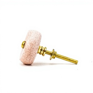 Cadeaux et artisanat, artisanat naturel, poignées de tiroir en marbre naturel de haute qualité, poignées personnalisées en laiton pour la cuisine - Product Image 1