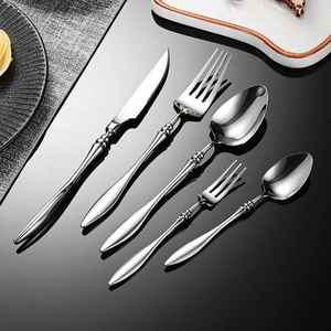 Ensemble de couverts en bois naturel réutilisables, fourchette, cuillère, couteau, baguettes, vaisselle écologique, ustensiles de cuisine - Product Image 2