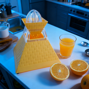 Exprimidor Manual de Cítricos en Forma de Pirámide, Prensa Manual para Naranjas, Limones y Limas - Product Image 2