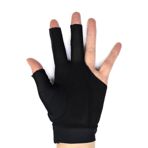 Prix le plus bas, vente directe d'usine, gants de snooker à 3 doigts, fabrication OEM, gants de snooker fabriqués en usine - Product Image 6