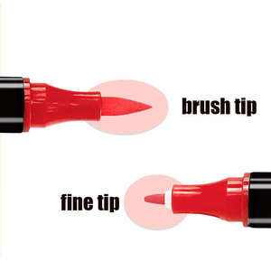 <span class=keywords><strong>Rotuladores</strong></span> de Pintura Acrílica de Doble Punta, Juego de Pinceles Finos y Flexibles, 12, 24, 36 Colores <span class=keywords><strong>para</strong></span> Pintar sobre Roca - Product Image 3