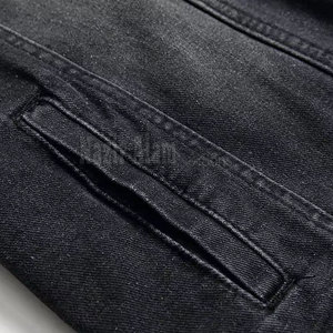 Veste d'hiver pour homme en jean, vêtement d'extérieur décontracté et élégant, veste chaude pour le froid, style streetwear - Product Image 5
