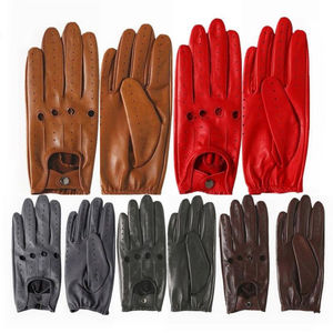 Gants de conduite en cuir durables en stock – Gants de travail en cuir - Product Image 3