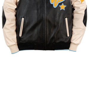 Best Price Avirex Men's Leather Jacket Premium <b>Winter</b> Jacket Genuine Leather Windproof Waterproof Plain Dyed All Sizes Available - Product Image 5