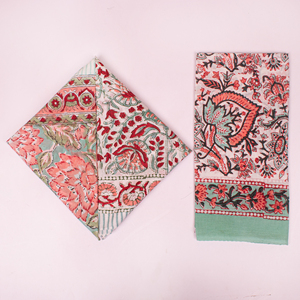 Sustainable Cotton Bandana Handmade <b>Square</b> <b>Scarf</b> Ethically Neckerchief Bag Accessories Face Cover Up - Product Image 2