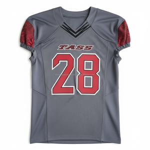 Uniforme de football américain pour femmes, imprimé, manches courtes, sur mesure, OEM, vente en gros - Product Image 1