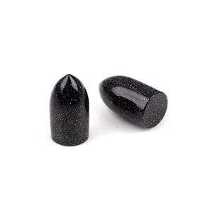 หินทรายกาแล็กซี่สีน้ำเงินธรรมชาติคุณภาพเกรด AAA ขนาด 9x17 มม. รูปทรงกระสุน พลอยหลวมแบบคาโบชองที่ปรับขนาดแล้ว สำหรับทำเครื่องประดับ - Product Image 1