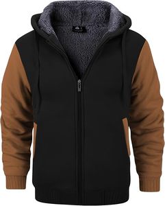 Sweat-shirt à capuche bleu marine avec bordure contrastée en polyester, vêtement décontracté pour adultes, utilisation promotionnelle hiver - Product Image 5