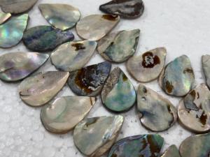 Premium Natural <b>Abalone</b> <b>Shell</b> Cabochons Iridescent Paua <b>Shell</b> Flatback Stones Bone Multi Colored for Jewelry Making <b>Shells</b> - Product Image 3