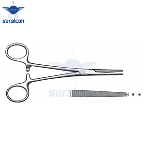 Pinza Arterial Crile Delicada de 14 cm / 5-1/2 Pulgadas con Dientes 1:2, Recta, Hemostática, Quirúrgica, de Acero Inoxidable Premium - Product Image 4