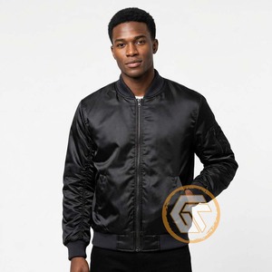High Quality Omega Satin Silk Shell <b>Covered</b> <b>Button</b> Closure Customized Breathable Embroidery Greek Treasures Varsity Stand Collar - Product Image 4