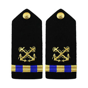 Écusson en tissu brodé personnalisé OEM, écologique, de luxe, motif ancre marine, à coudre, avec perles et attache épingle de sûreté pour vêtement - Product Image 5
