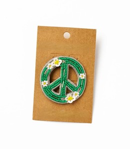 Broche en forme de champignon perlée, brodée de paillettes et de perles, avec perles de rocaille, pour revers de vestes, sacs, chapeaux, personnalisable, vente en gros, en alliage argenté - Product Image 4