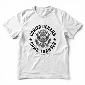 แผ่นไวนิลพิมพ์ลายแบบกำหนดเองสำหรับเสื้อยืด ตกแต่งเสื้อผ้า พร้อมบริการ OEM ODM - Product Image 2