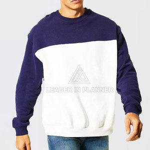เสื้อสเวตเชิ้ตโอเวอร์ไซส์ราคาดีที่สุด บริการ OEM เสื้อสเวตเชิ้ตขายดี สไตล์ใหม่ เสื้อสเวตเชิ้ตโอเวอร์ไซส์แบบเรียบง่าย - Product Image 4