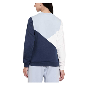 เสื้อสเวตเชิ้ตคอกลมแบบยูนิเซ็กซ์ ตัดต่อสีสัน ทรงปกติ สวมใส่สบายๆ สำหรับฤดูใบไม้ร่วง ผลิตจากผ้าฝ้ายถัก 100% เฟรนช์เทอร์รี่ - Product Image 1