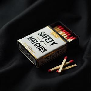 Unité de production d'allumettes de sécurité en carton avec impression écologique et caractéristiques anti-humidité pour des allumettes de haute qualité - Product Image 1