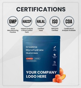 Private Label <b>Creatine</b> Monohydrate Gummies Dietary Supplement Chewable <b>Creatine</b> Gummies OEM ODM Bulk Supply - Product Image 4