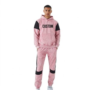 Conjunto Deportivo para Hombre con Lavado Ácido, Logotipo Personalizado, Corte Regular, Sudadera de Algodón Grueso, Pantalones Jogger, Ropa Urbana, Fabricante Mayorista - Product Image 5