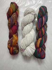 Custom Made Recycled Sari <b>Silk</b> Ribbons Made From Recycled <b>Silk</b> Sarees Ideal for Art and Craft Projects for Resale - Product Image 4