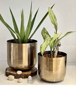 Soporte moderno y macetero de hierro para flores, ideal para sala de estar, jardín y decoración del hogar, de proveedor indio para exportación a granel. - Product Image 2