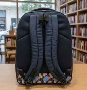 Sac à dos pour ordinateur portable résistant à l'eau de 18 pouces, sac d'école en polyester imprimé sur mesure, grande capacité, sac à dos pour étudiants, fabricant OEM ODM - Product Image 3