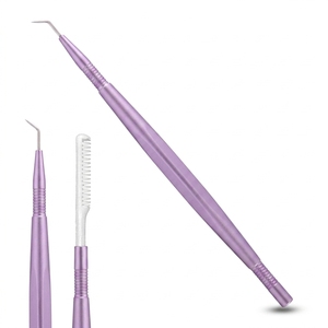 Outil de rehaussement de cils réutilisable en acier inoxydable antidérapant, meilleur prix, outil de rehaussement et d'extension de cils, outil de permanente pour cils - Product Image 1