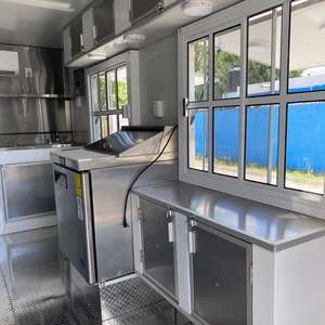 Remolque <span class=keywords><strong>de</strong></span> Comida Rápida <span class=keywords><strong>de</strong></span> 16 Pies <span class=keywords><strong>para</strong></span> BBQ/Helados/Hot Dogs <span class=keywords><strong>con</strong></span> <span class=keywords><strong>TV</strong></span>, Cocina Móvil en Venta en EE. UU. y Europa - Product Image 3