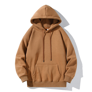 Custom <b>Green</b> Oversized Heavyweight Plain Fleece <b>Mens</b> Pullover Hoodie Relaxed Fit Wholesale Streetwear Supplier USA EU UK Wear - Product Image 3