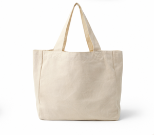 COTTON VOYAGE Custom Foldable 100% Cotton <b>Canvas</b> <b>Mini</b> Tote Bag Pockets Zipper Closure Customized Logo Shoulder Handle BAG - Product Image 2
