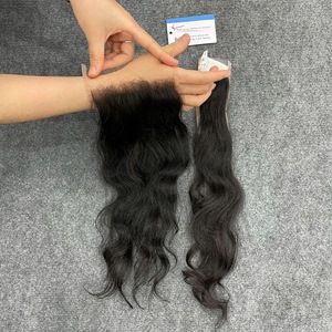 Cierres de encaje y frontales de cabello en sueltas de longitud completa y tamaños de 2x6 y 5x5, con ondas naturales y encaje HD de nudos pequeños. ¡Oferta caliente! - Product Image 1