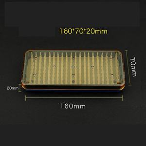 Conjunto de cirugía de mano de marca privada, Micro tijera recta, Kits de instrumentos microquirúrgicos, su logotipo, hecho por Pissco, pakistaní - Product Image 3