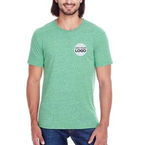 Camisetas de Algodón para Hombre, Manga Corta, Cuello Redondo, Básicas, Lisas, Tri-bend - Product Image 4