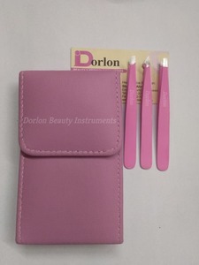 Pince à épiler professionnelle de haute qualité pour sourcils, en acier inoxydable, avec logo personnalisé, pointes biseautées et pointues, pour épilation des poils incarnés - Product Image 5