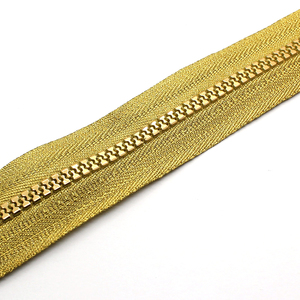 Cremallera de Plástico Dorada de Lujo con Cierre Automático para Bolsos - Product Image 2