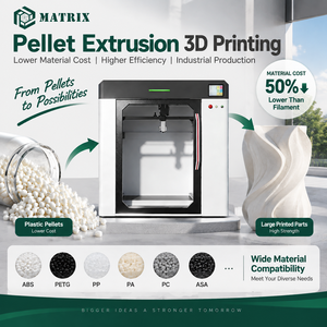 Imprimante 3D à granulés grand format, système d'impression FGF industriel pour la production de prototypes de meubles et de maquettes architecturales - Product Image 1